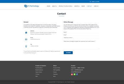 iBlueResponsiveSimple藍色簡潔響應(yīng)式自適應(yīng)企業(yè)網(wǎng)站定制